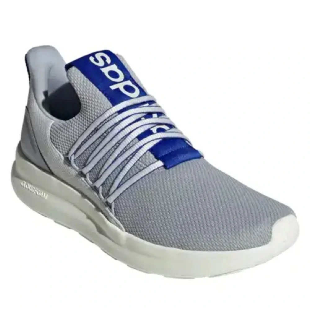 New adidas Lite racer Adapt 7.0 Mens Gray Blue Sneakers JI4982 Slip On